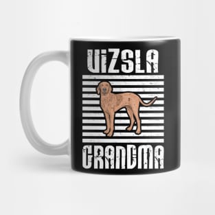 Vizsla Grandma Proud Dogs Mug